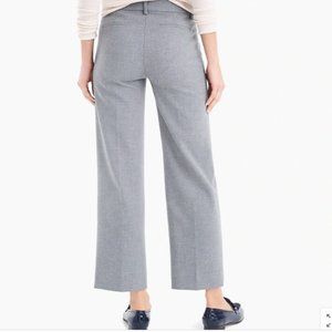 J.Crew Wide Leg Pant in Grey/Graphite
